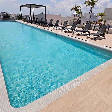 Fancy 3 Bedroom Apartments In Downtown Playa Rooftop Pool Gym Playa del Carmen Exterior photo