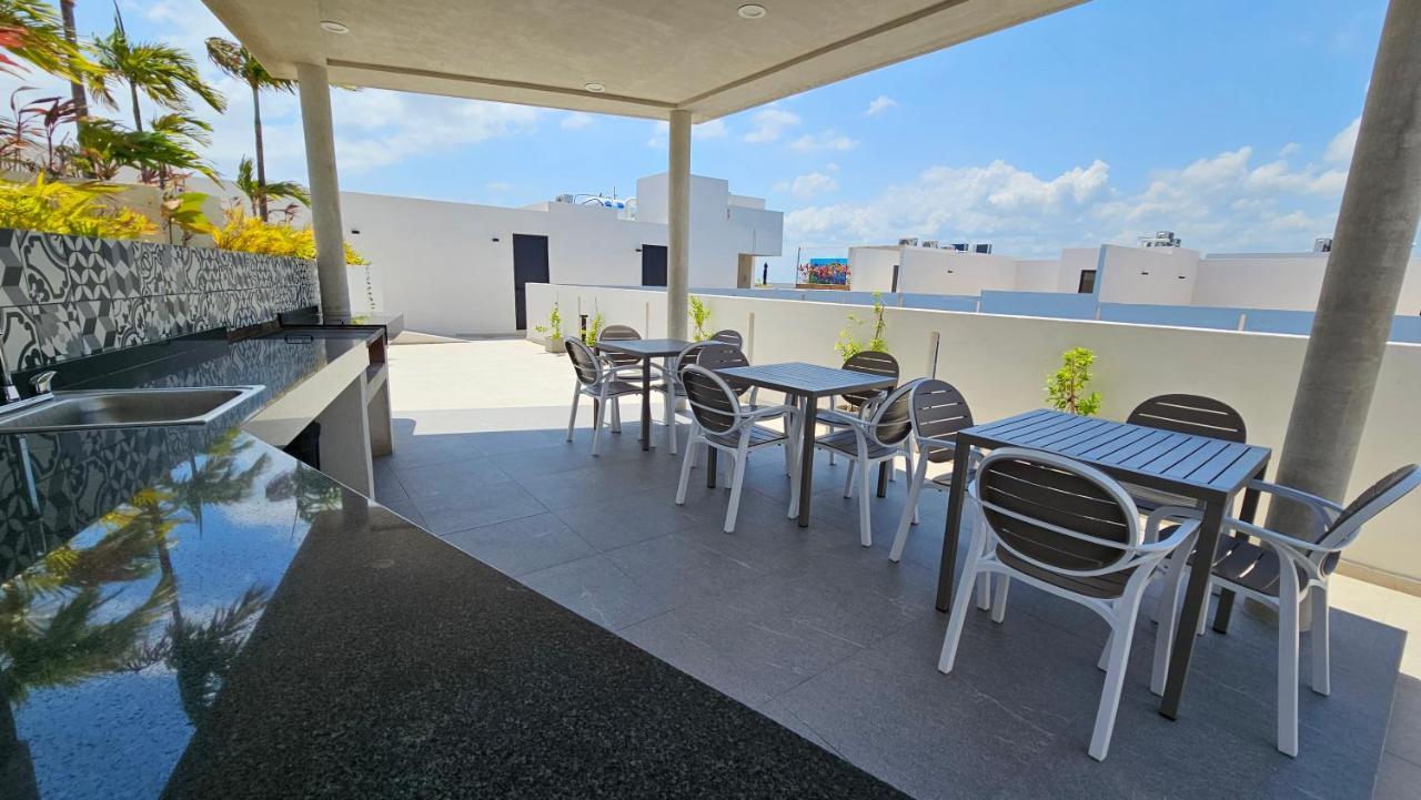 Fancy 3 Bedroom Apartments In Downtown Playa Rooftop Pool Gym Playa del Carmen Exterior photo