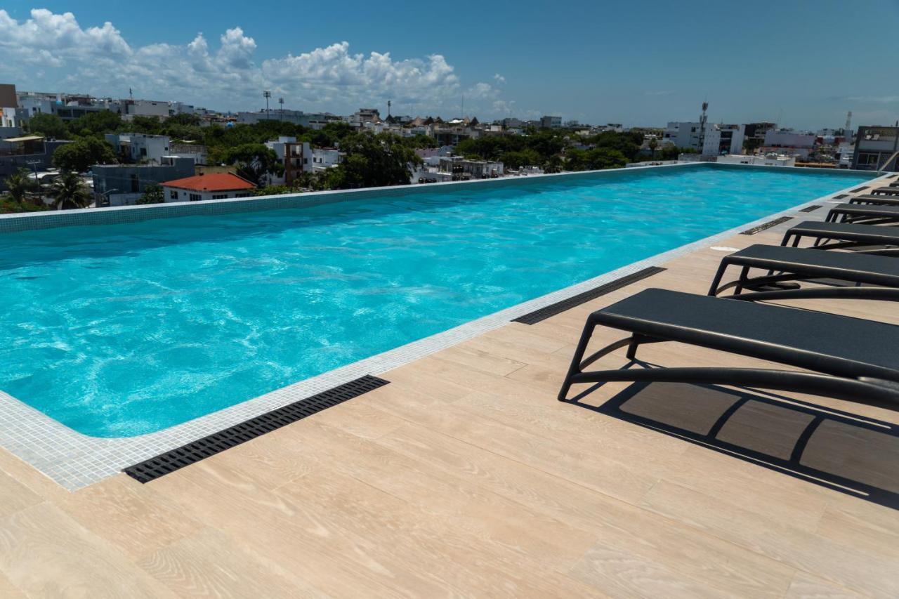 Fancy 3 Bedroom Apartments In Downtown Playa Rooftop Pool Gym Playa del Carmen Exterior photo